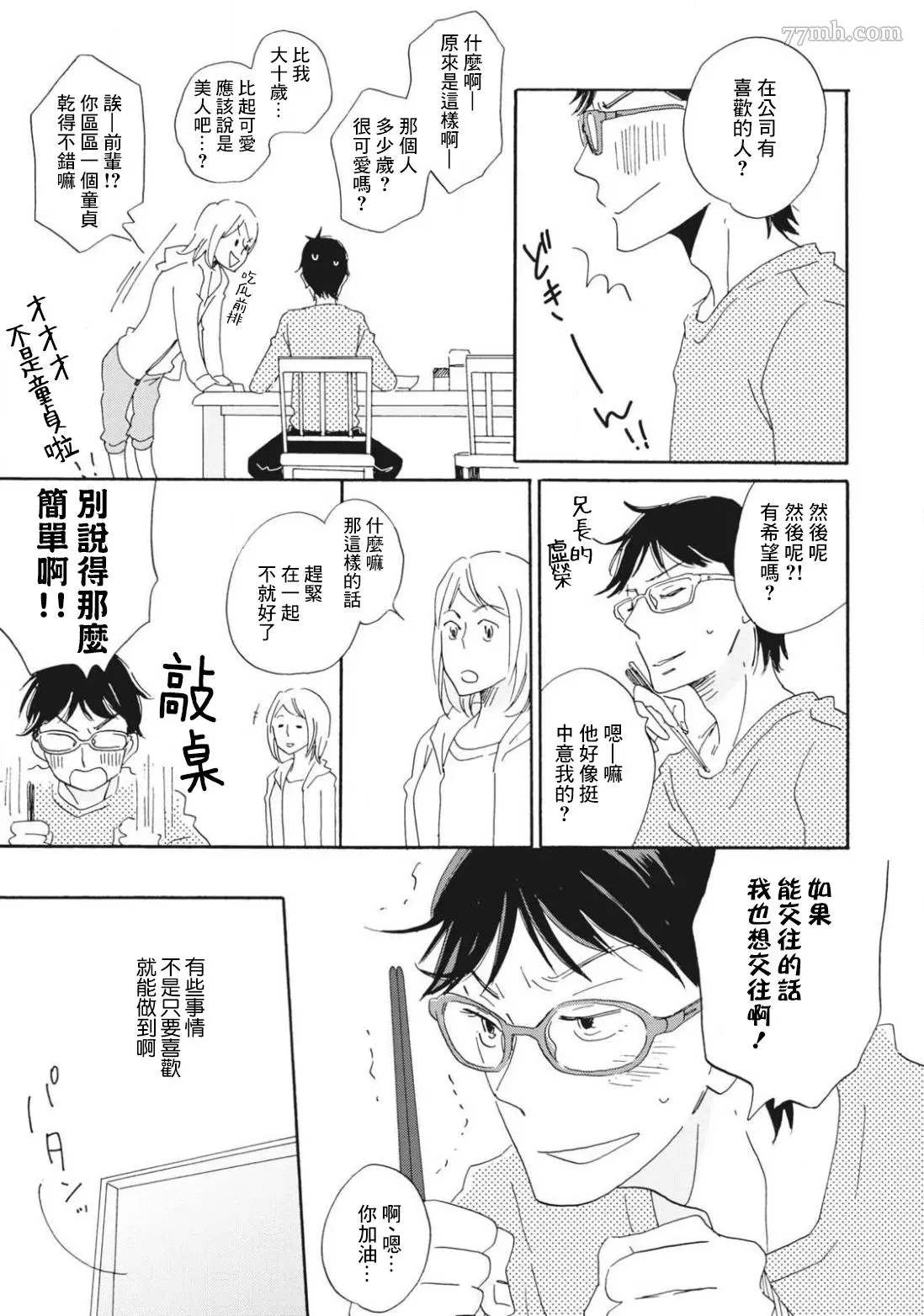 我和上司的小小日常漫画,第3话5图