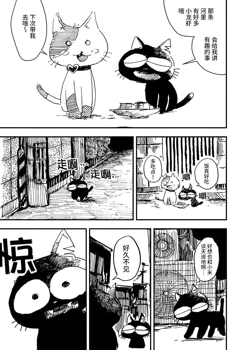 黑猫小小的一生漫画,第6话5图