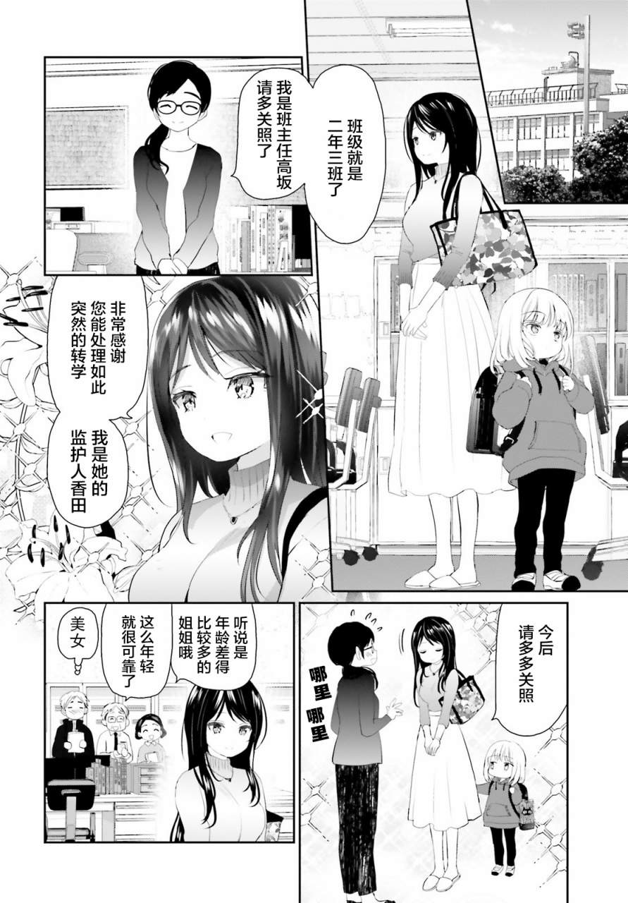 晴天的女孩漫画,第2话2图