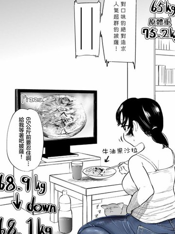 100天以后长胖10公斤的小蓝漫画