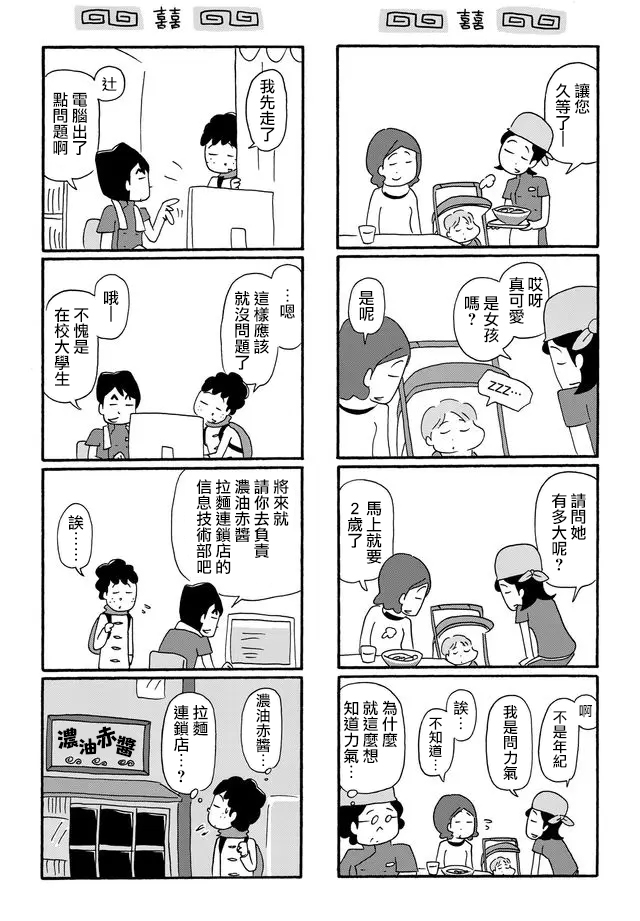 面馆伙计的日常漫画,第6话2图