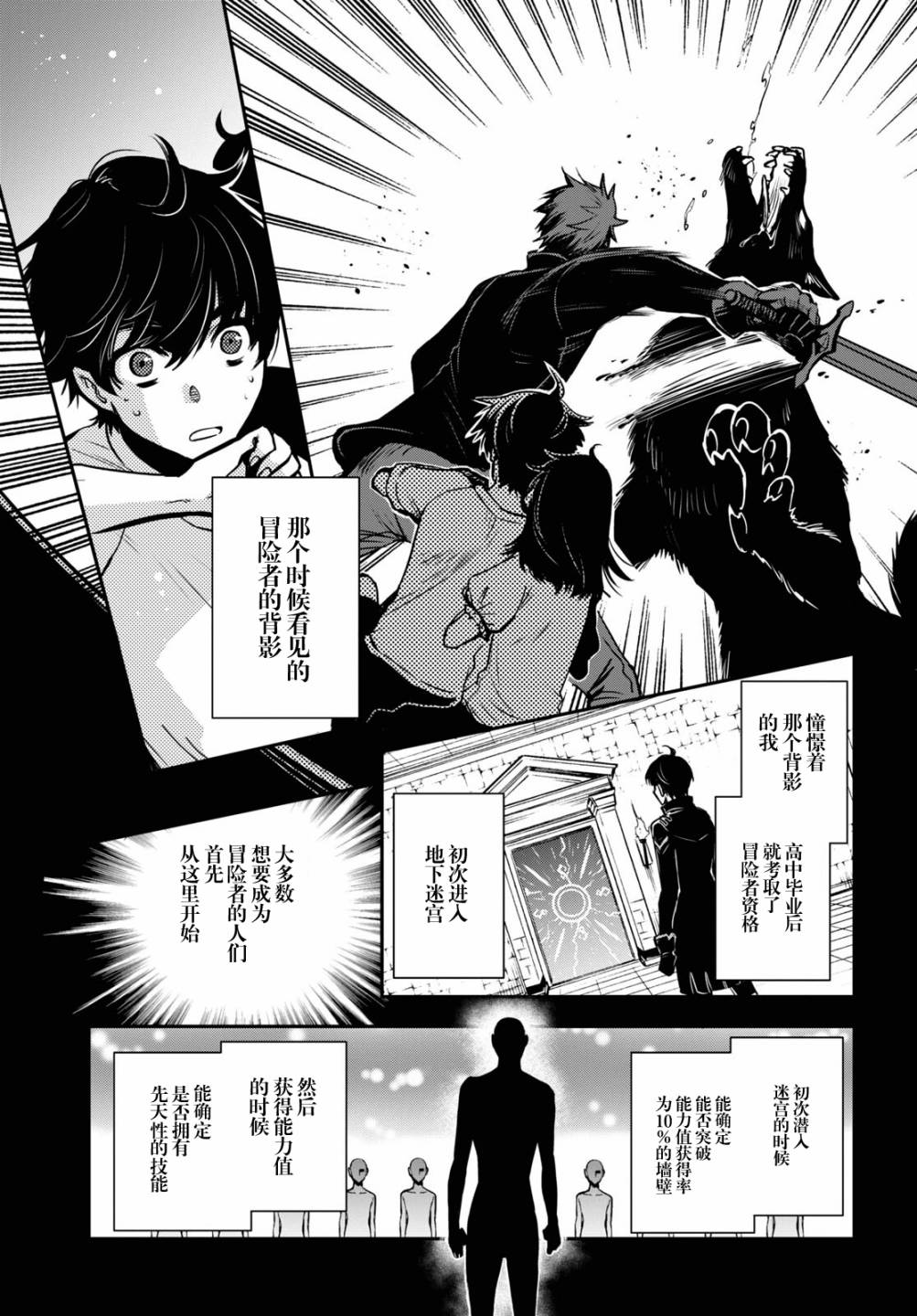 世界最快的level up漫画,第1话5图