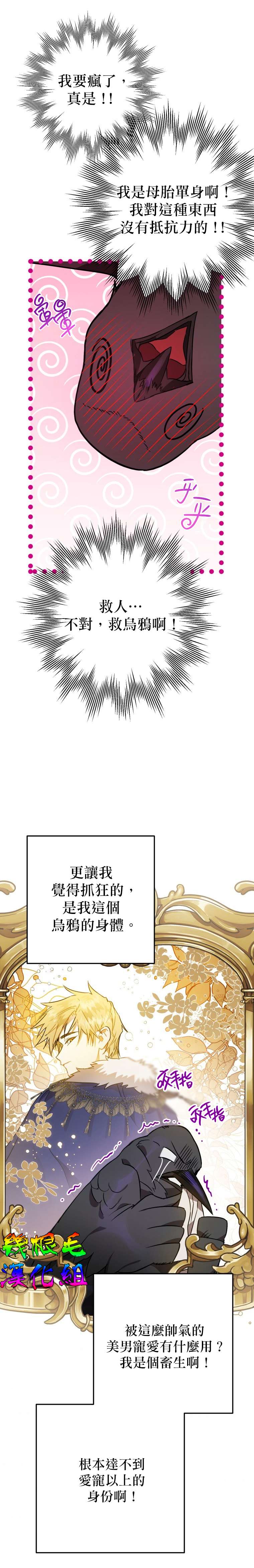 偏偏变成了乌鸦漫画,第4话1图