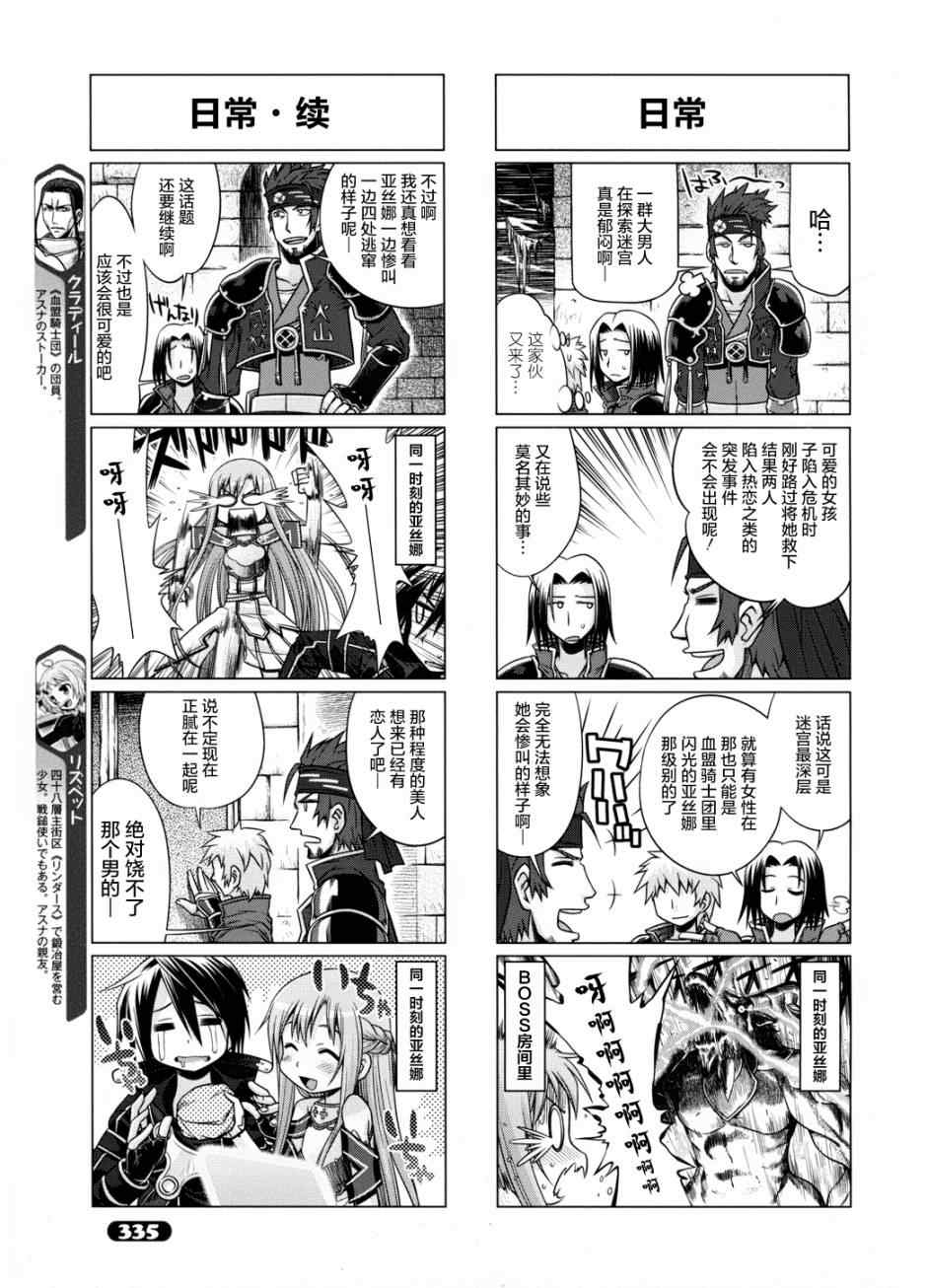 小刀剑神域漫画,第8话3图