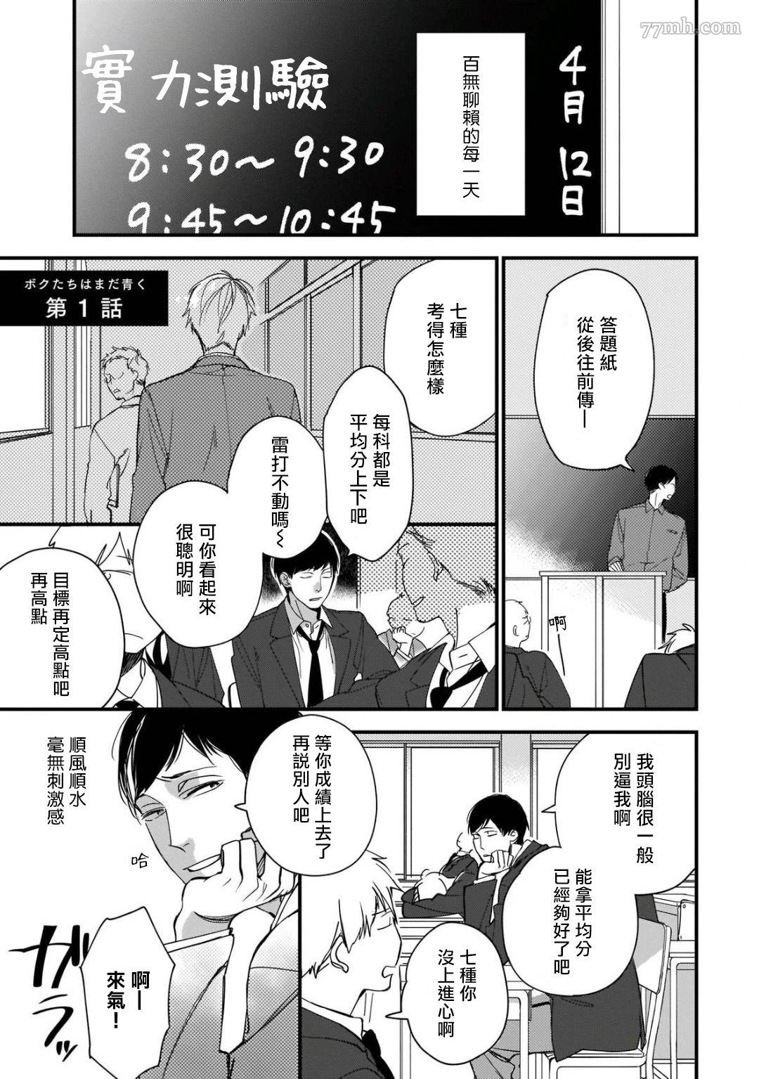 青涩的我们漫画,第1话5图