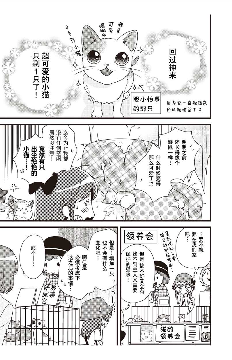 猫咪志愿部的牛奶小姐漫画,第2话5图