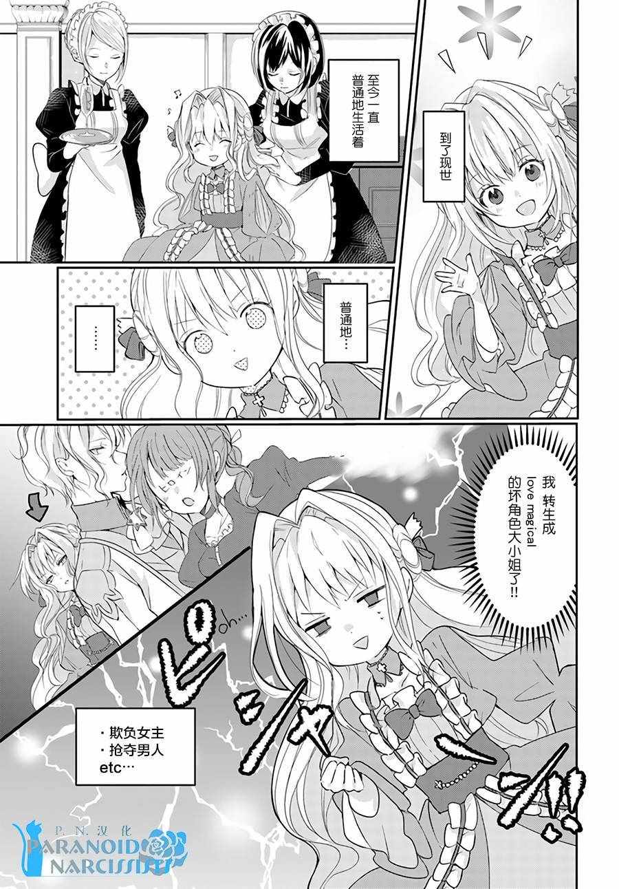 恶役大小姐要嫁给庶民！！漫画,第1话4图