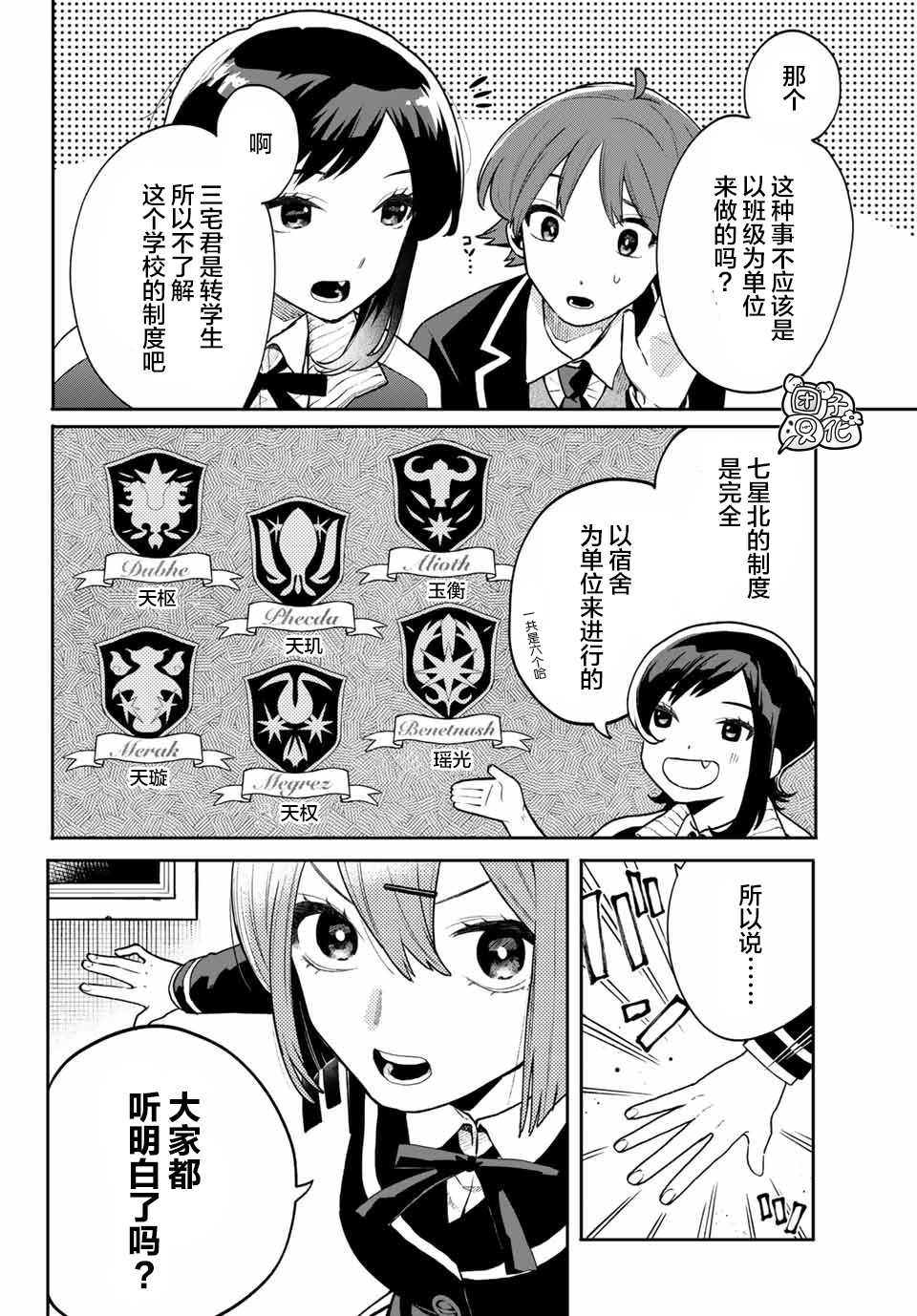 最偏远的瑶光宿舍 漫画,第6话1图