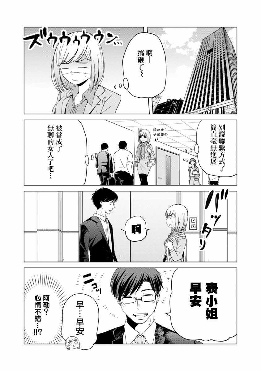 踮起脚尖的恋爱漫画,第3话2图