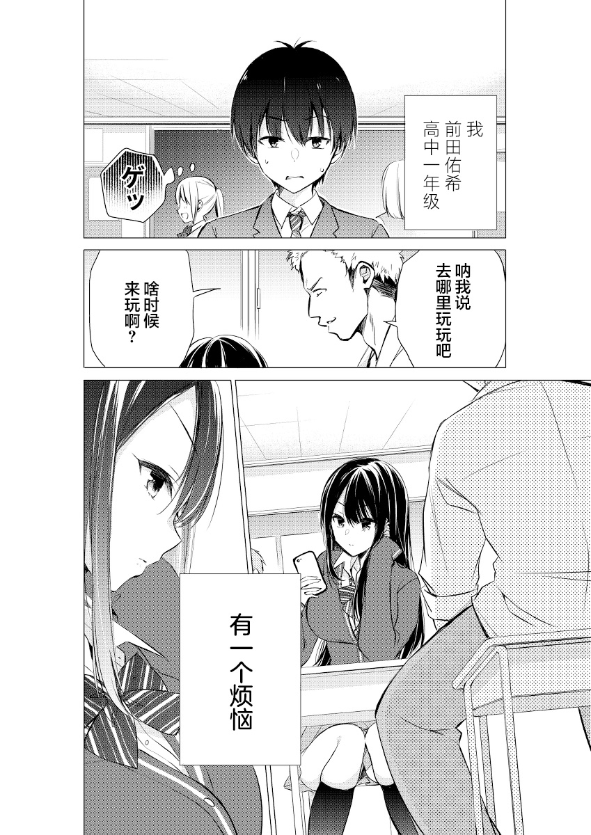 后藤同学想让你回头！漫画,第1话1图