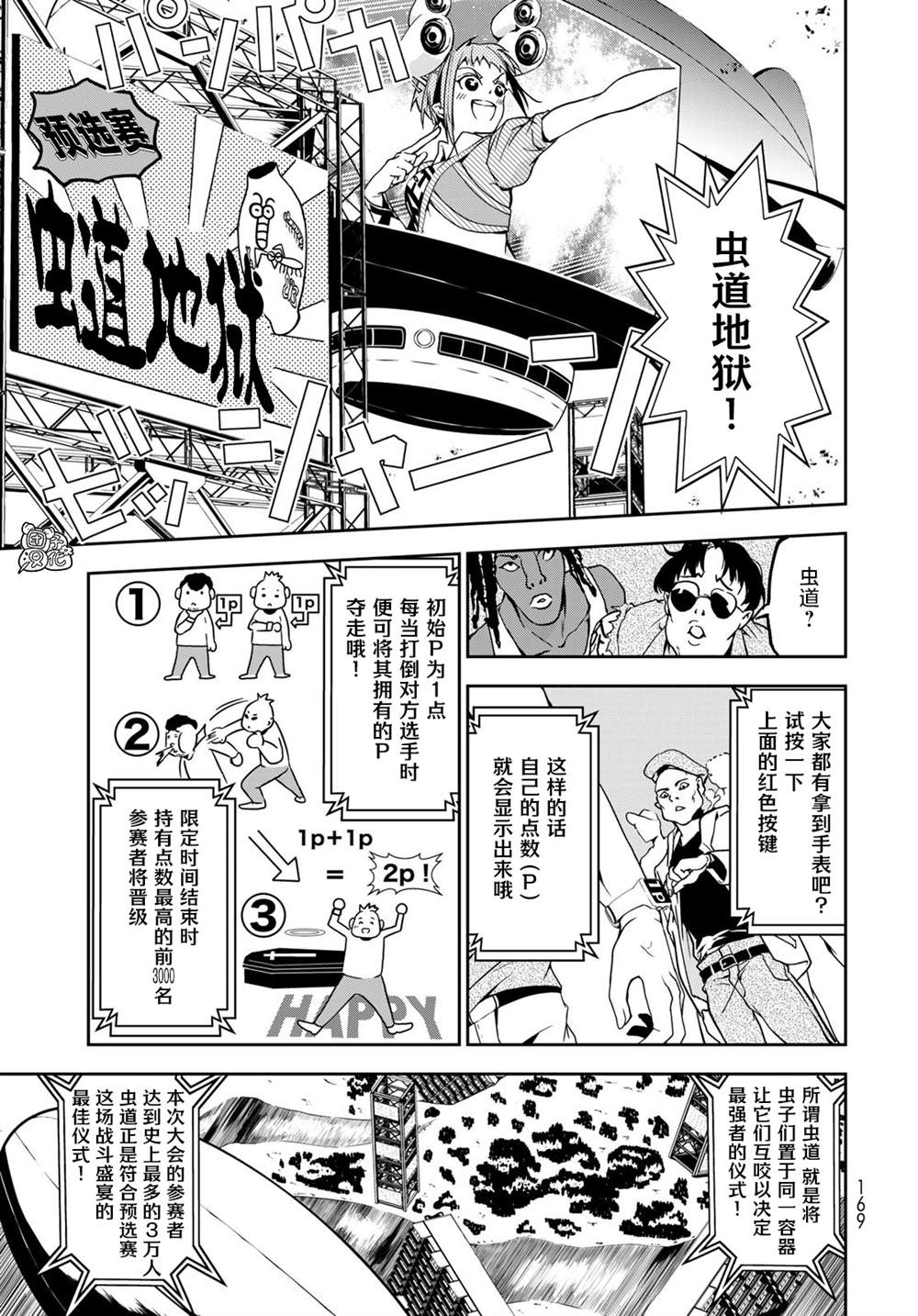 六道斗争纪漫画,第4话1图