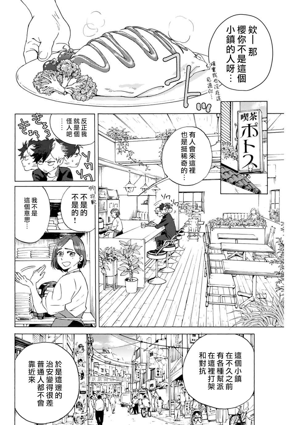 WIND BREAKER漫画,第1话4图