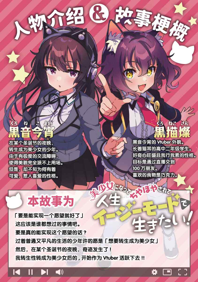 想变成美少女被人宠爱，开启人生简单模式！漫画,第3话2图