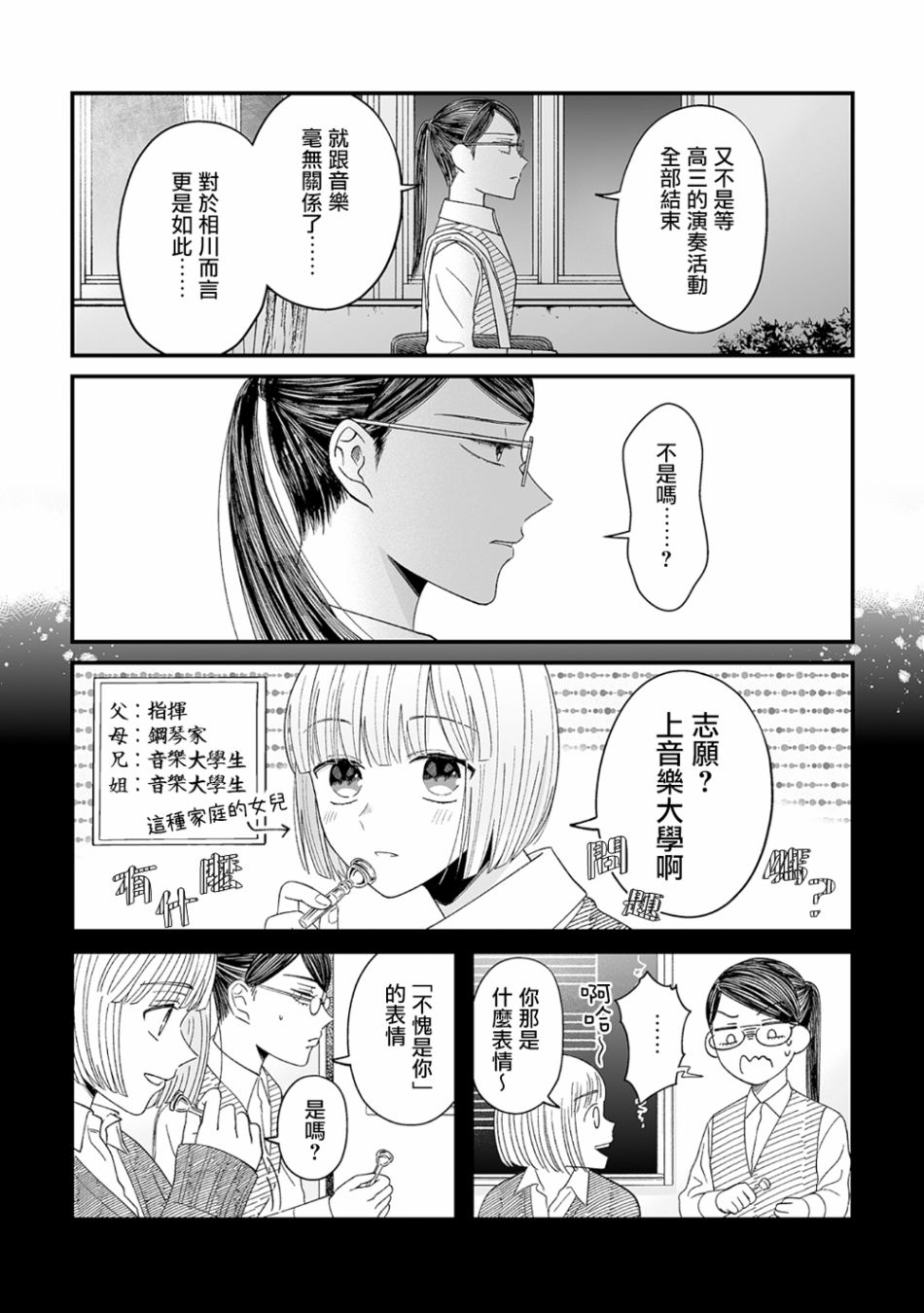 插足百合的男人不如去死！？ 漫画,第5话1图