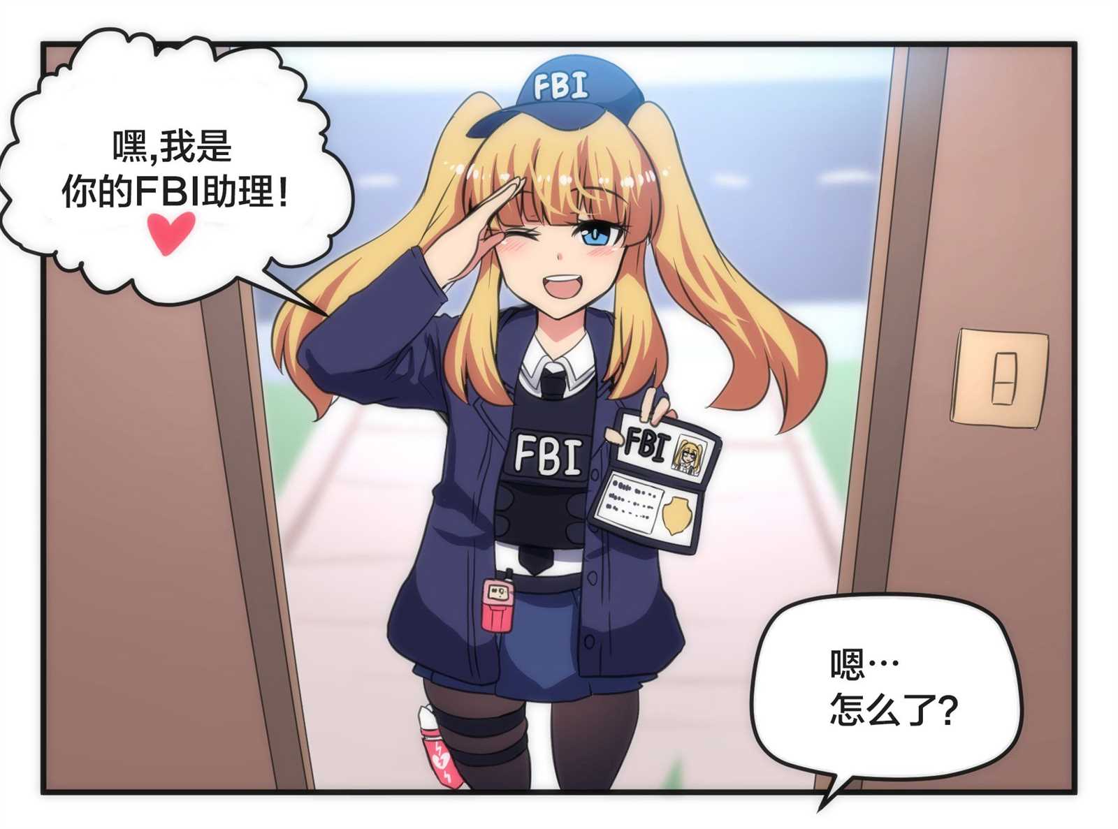 FBI漫画,第1话1图