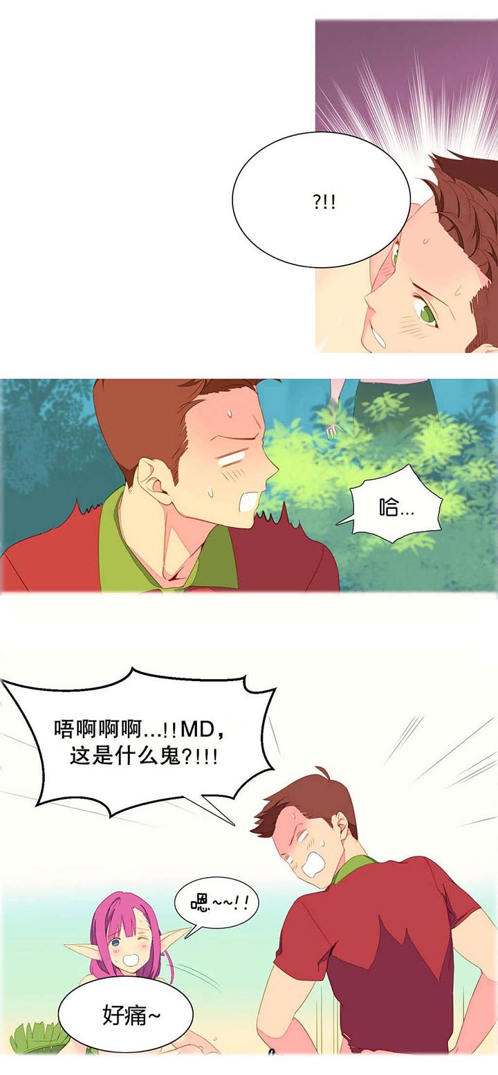 精灵小岛漫画,第4章：穿越2图