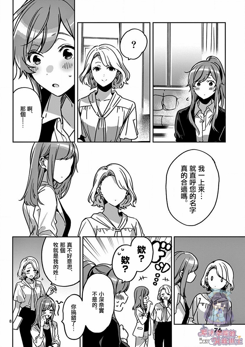 七海深奈实想要变得闪耀漫画,第3话4图