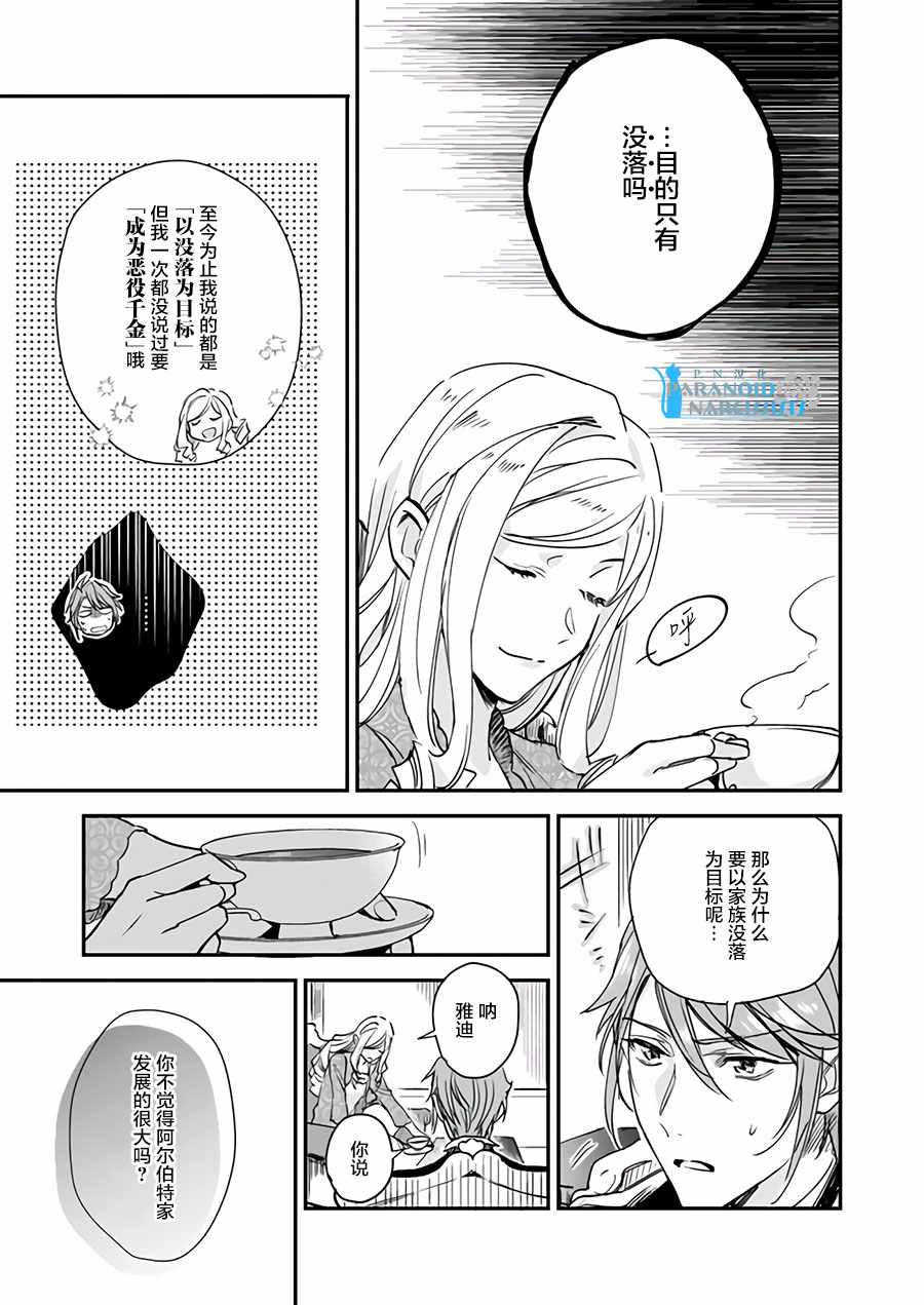 阿尔伯特家的大小姐努力朝著没落进发漫画,第7.1话3图