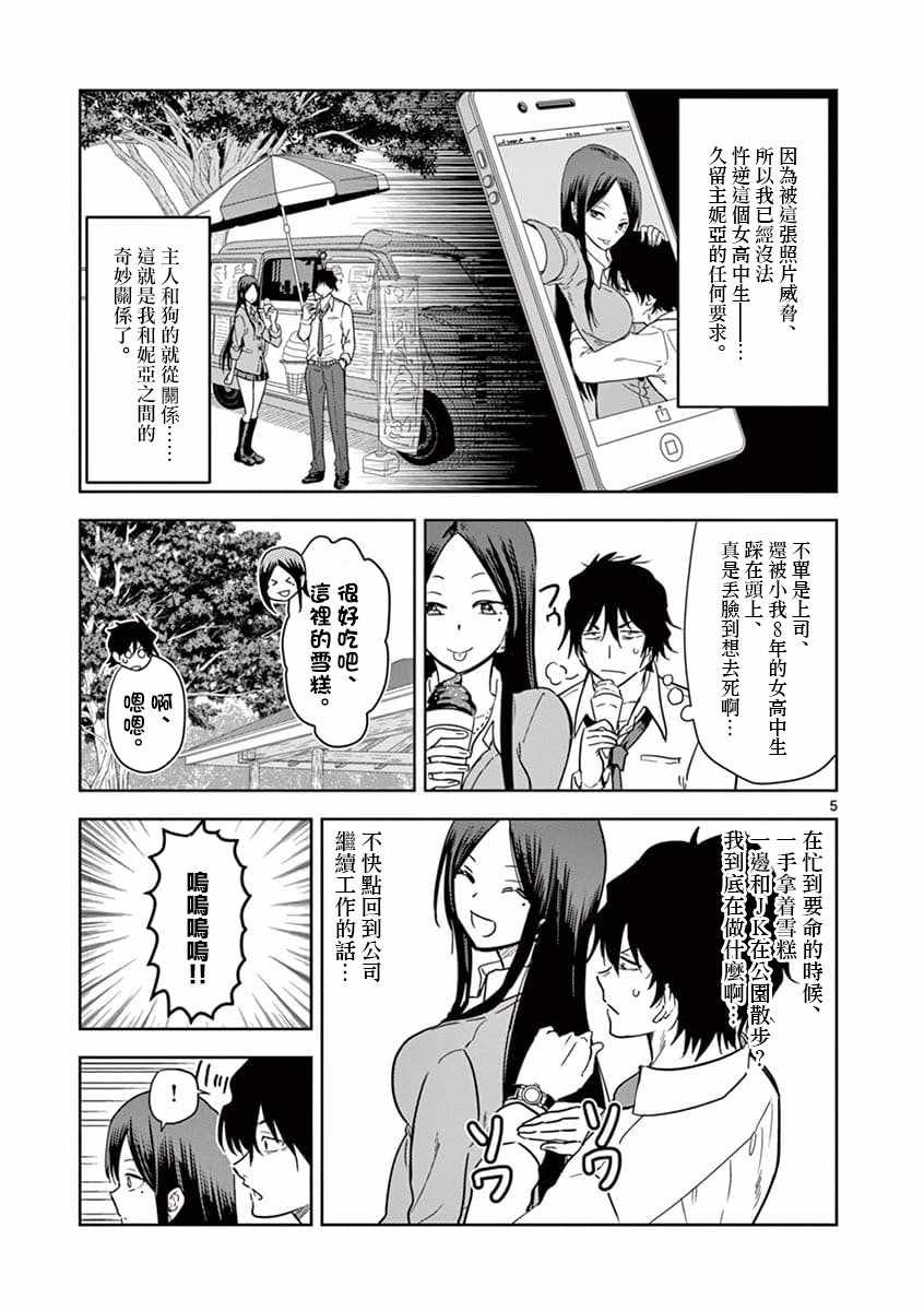 JK饲养社畜漫画,第2话5图