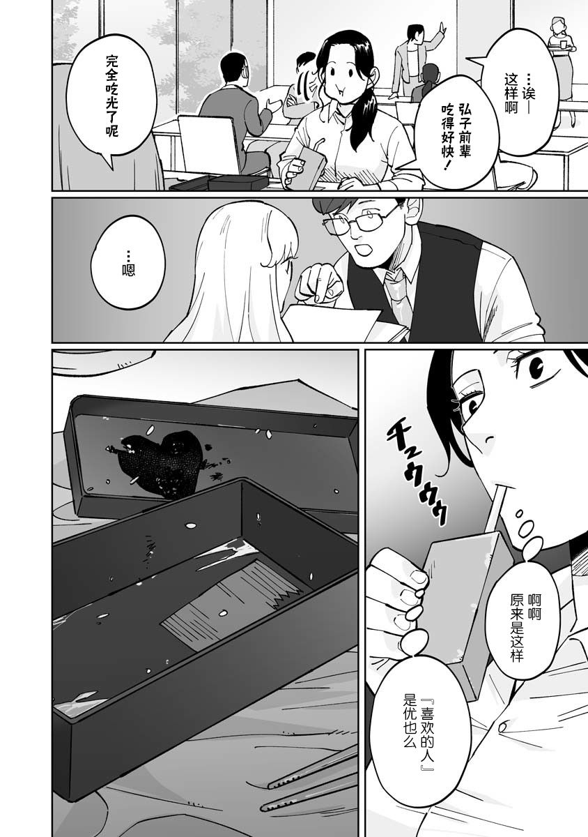 彩香酱想诱惑弘子前辈漫画,第4话1图