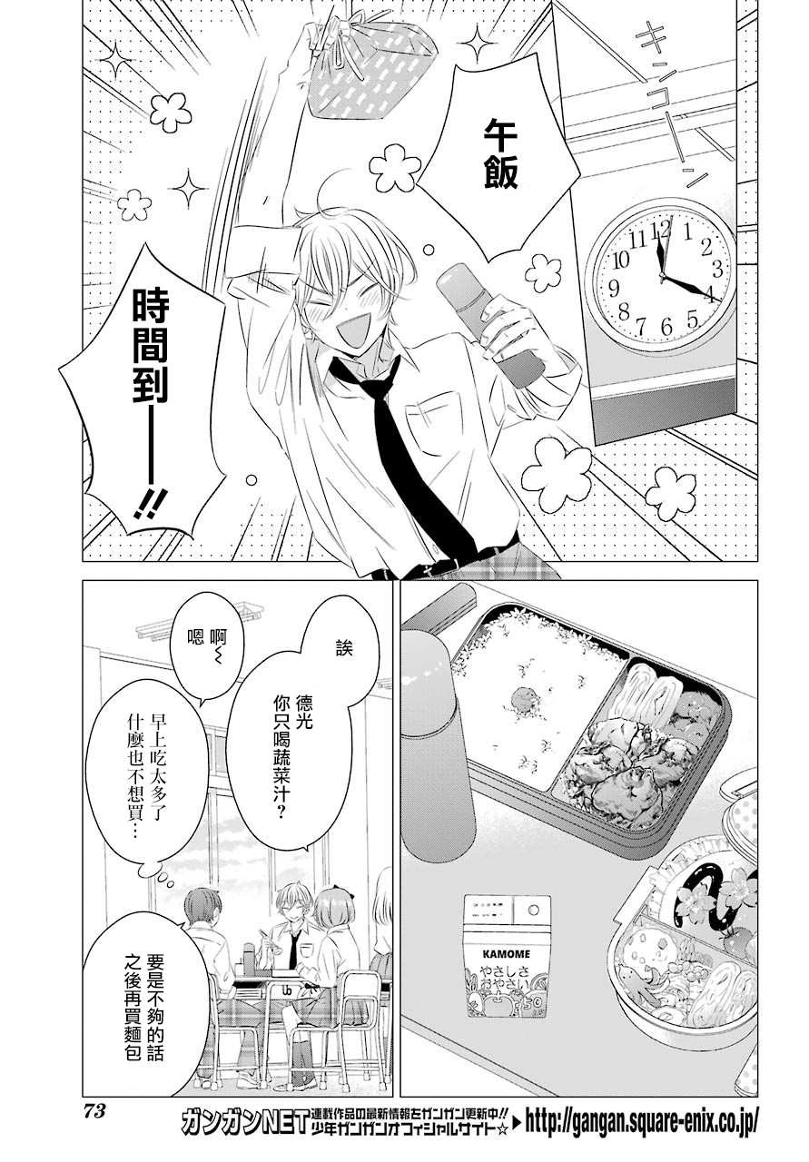 单间、光照尚好、附带天使。漫画,第3话可以做便当吗？2图