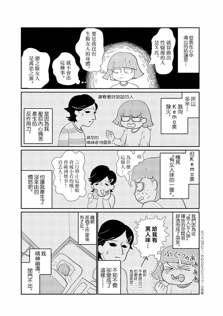 	直到我接受自己女性的身体漫画,第4话4图