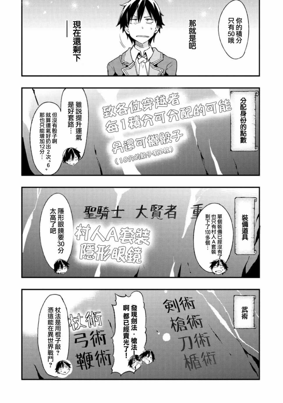 独自一人的异世界攻略漫画,第1话4图