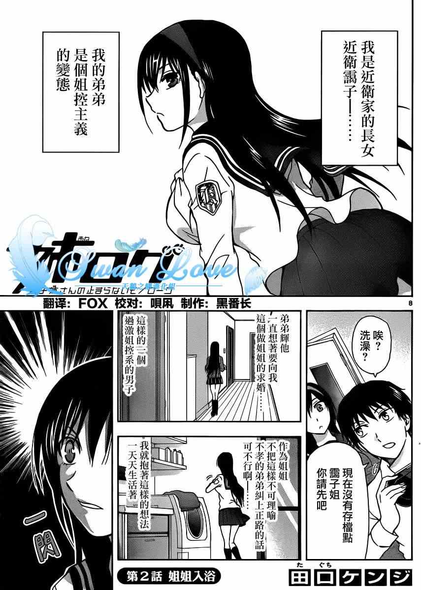 姐姐的妄想日记漫画,第2话1图