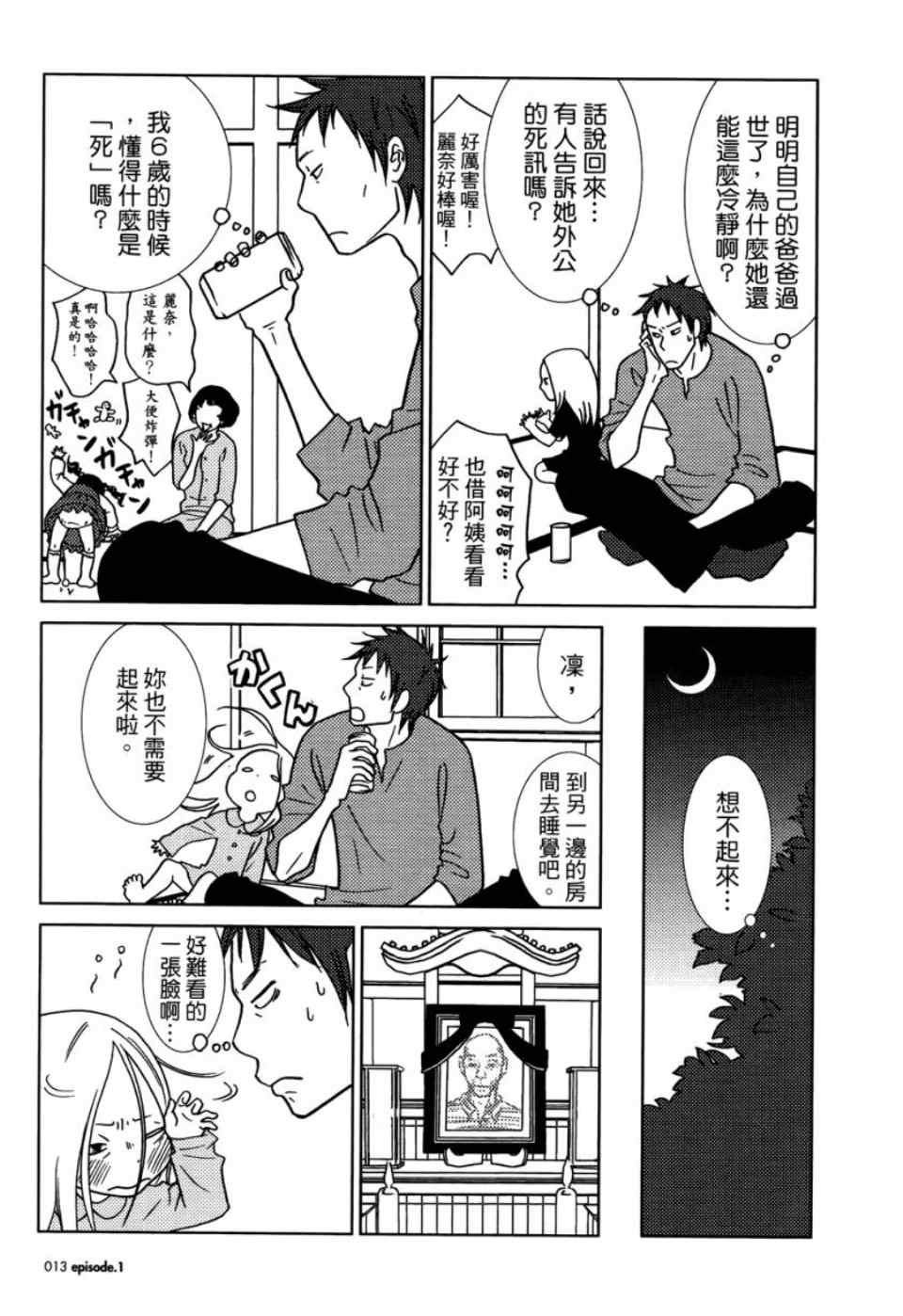 白兔糖漫画,第1卷3图