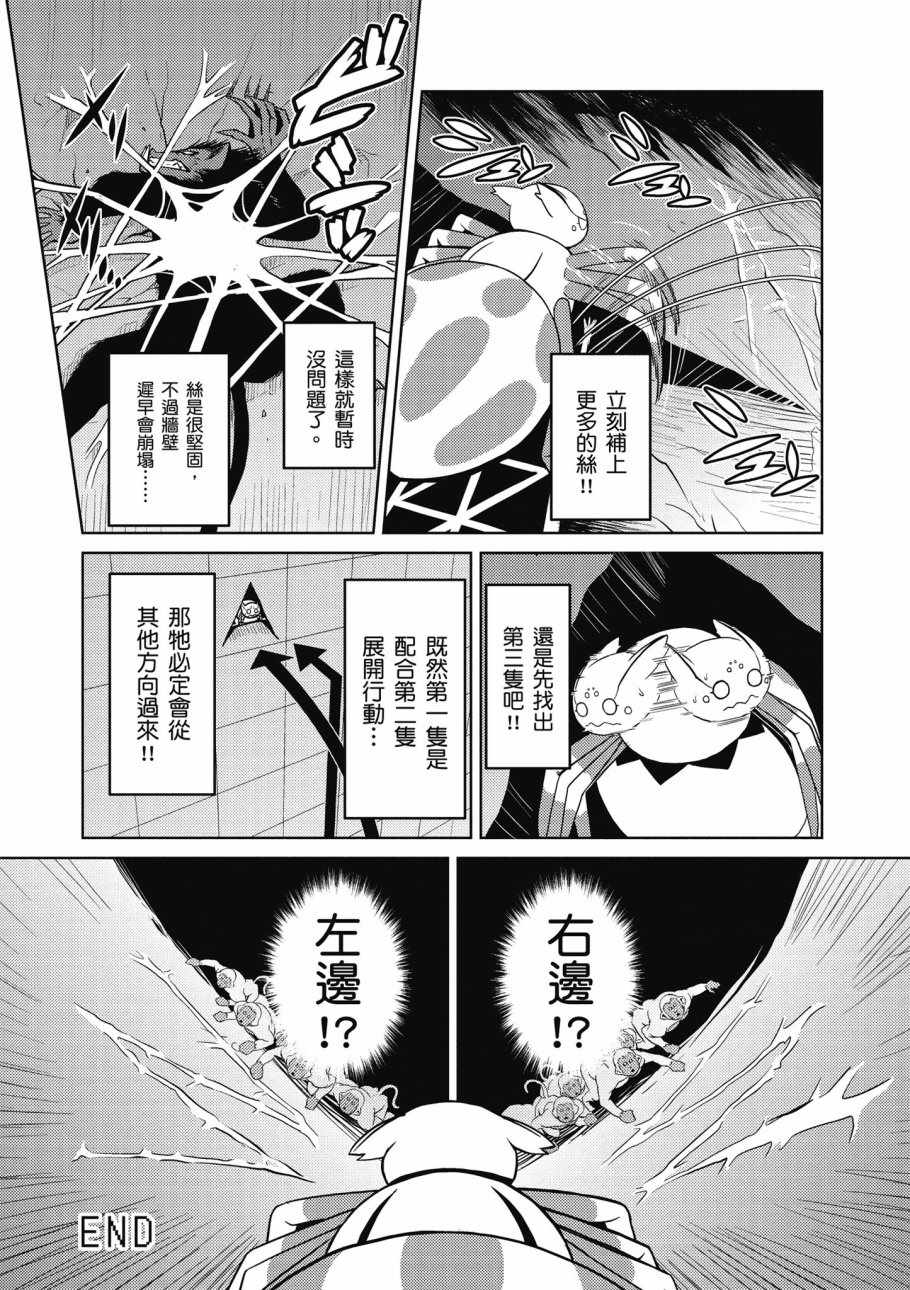 不过是蜘蛛什么的轻小说第6卷漫画,第3卷4图