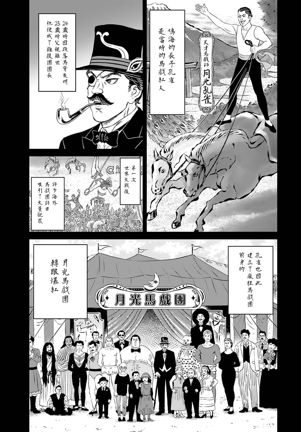 疯狂马戏团漫画,第2话3图