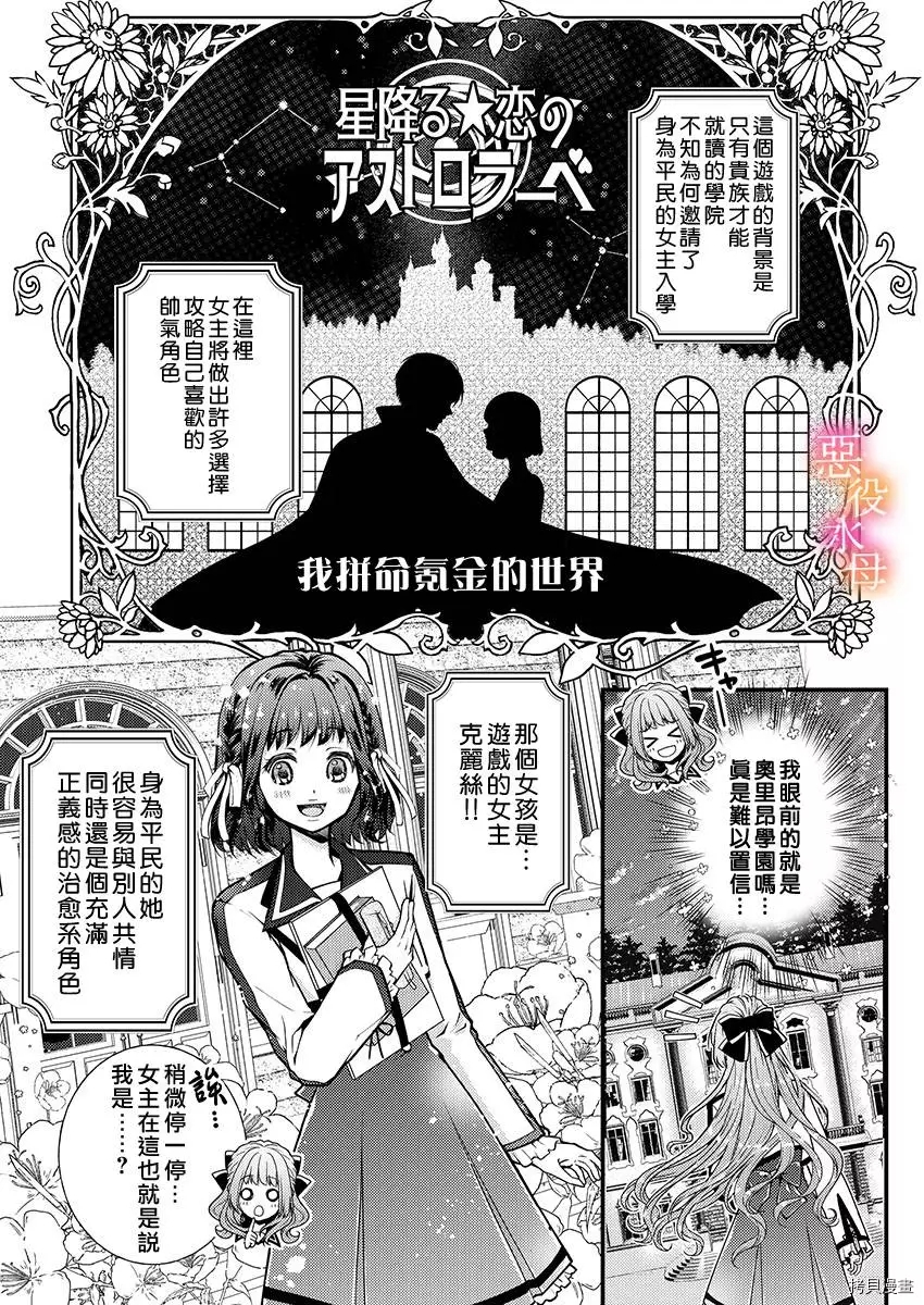 转生初夜贪婪所求~王子的本命是恶役千金漫画,第1话5图