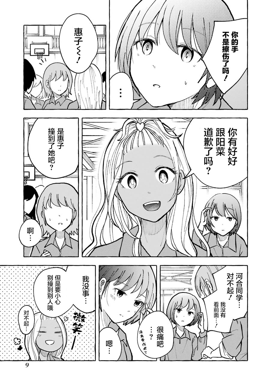 辣妹和孤独的她漫画,第2话3图