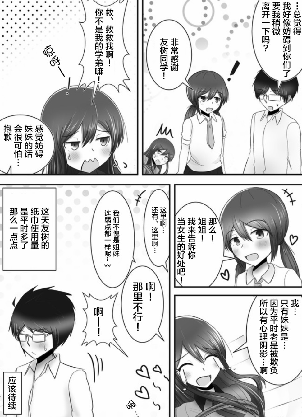 早上起来变成女孩子了，以百合后宫为目标也前途多难漫画,第2话2图