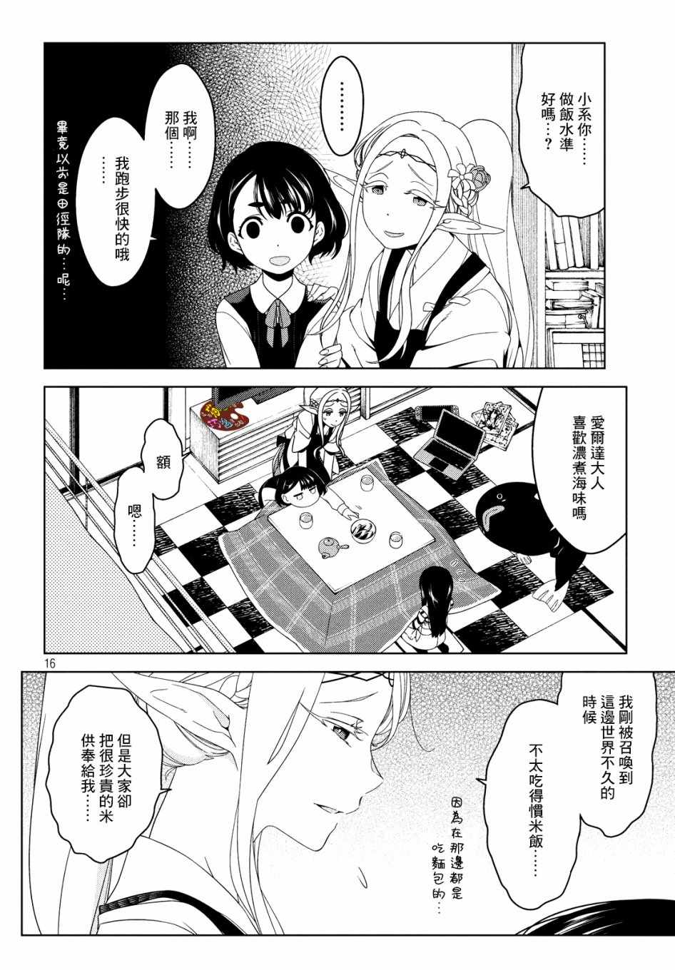 江户前的废柴精灵漫画,第5话5图