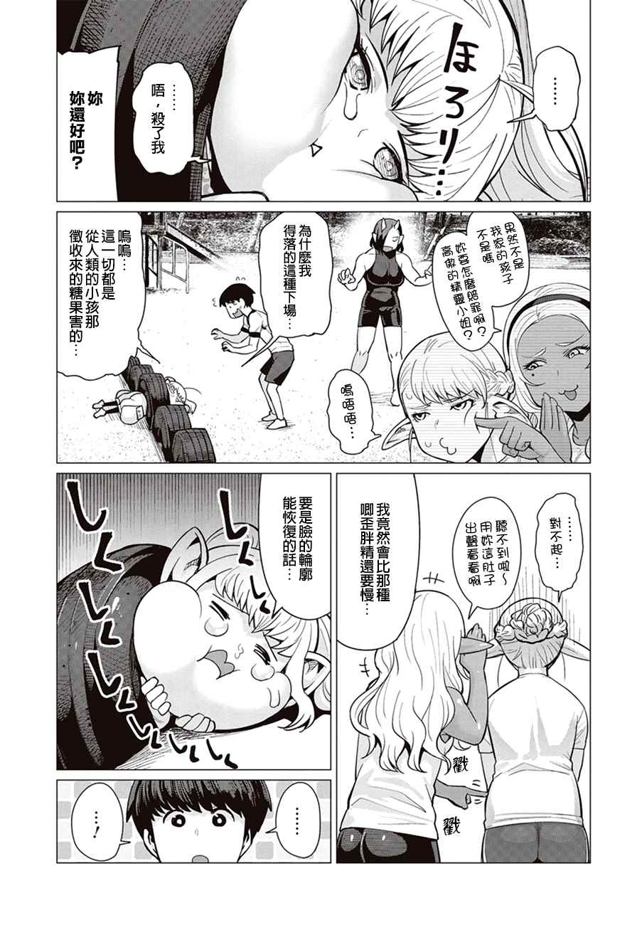 精灵小姐瘦不了。漫画,第8话5图