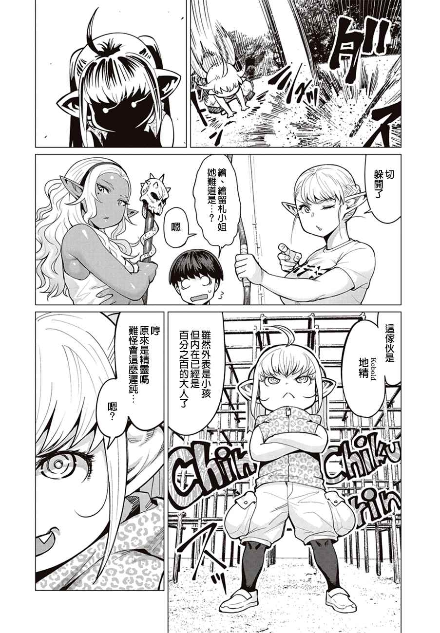 精灵小姐瘦不了。漫画,第8话2图