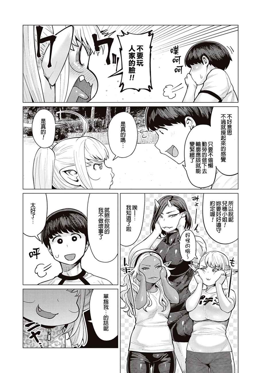 精灵小姐瘦不了。漫画,第8话4图