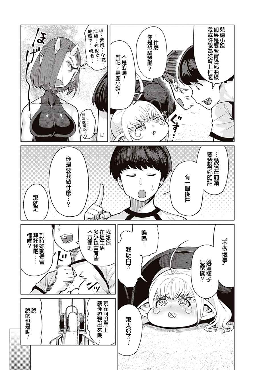 精灵小姐瘦不了。漫画,第8话1图