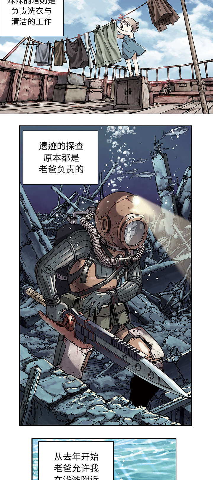 末世泽国漫画,第2章：幸存者5图