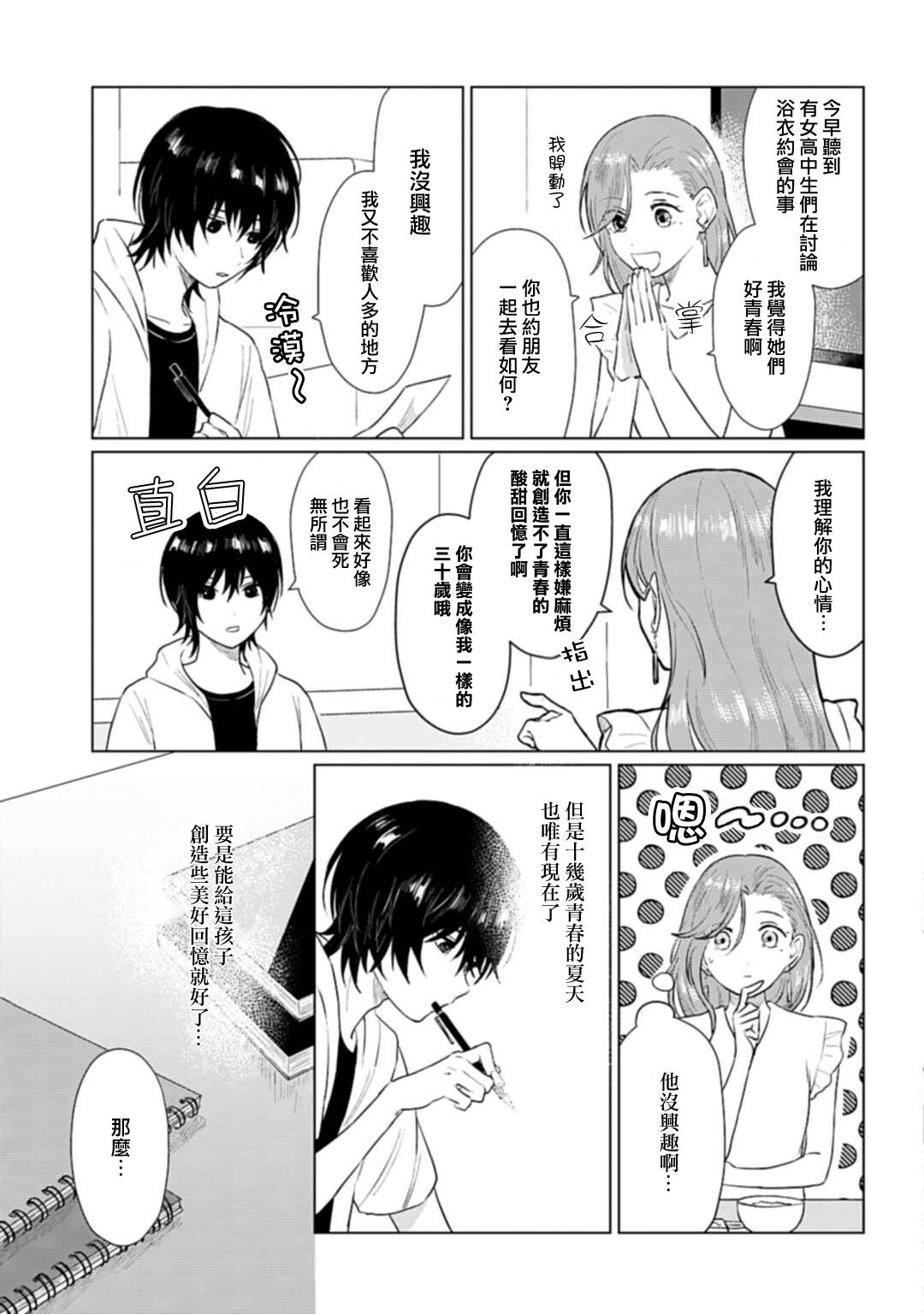 我养了个少年漫画,第6话夏日心愿2图