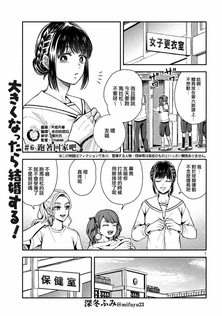 等你长大的话就结婚！漫画,第6话1图