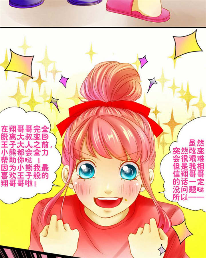 男神还魂曲小说漫画,第4章：翔哥哥又帅了1图