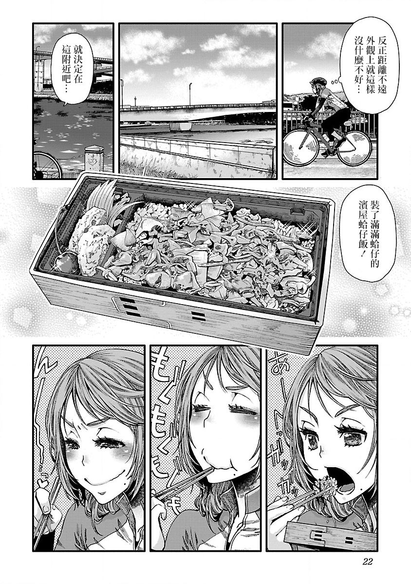 骑行干饭漫画,第2话1图