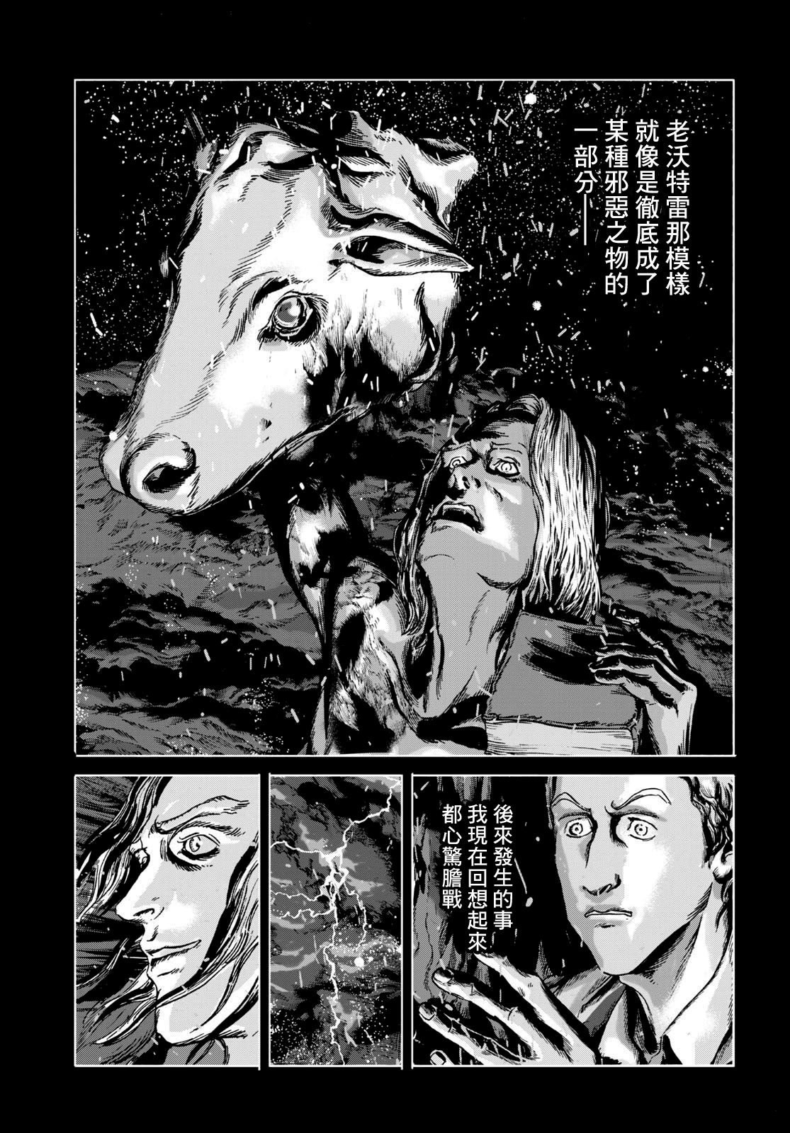 敦威治恐怖事件漫画,第4话2图