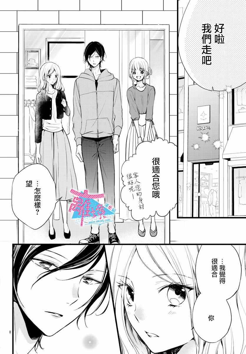 接吻在原稿之后漫画,第3话3图