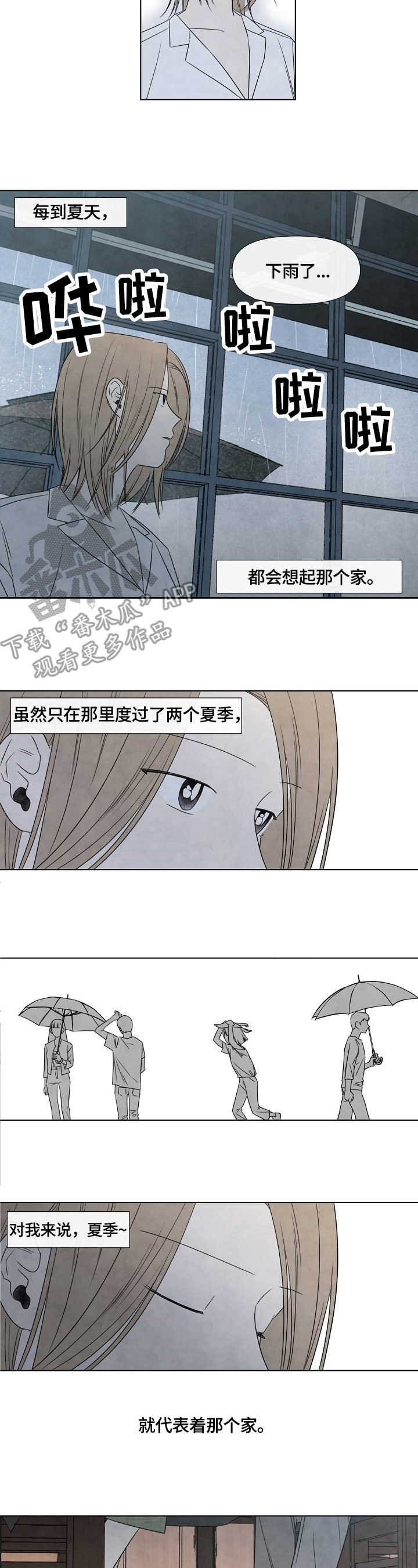 迷情咖啡店漫画,第5章：夏天3图