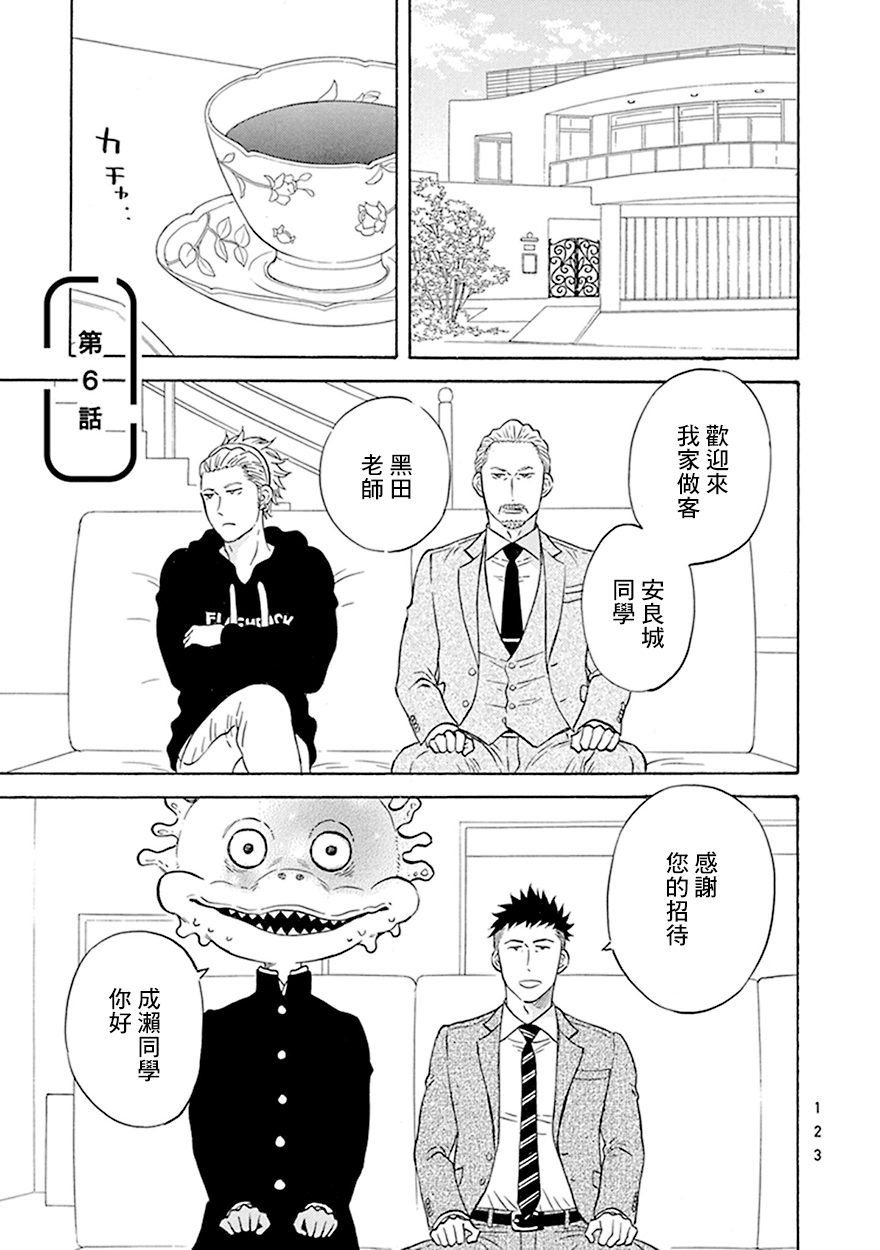 变成怪兽的夜晚漫画,第6话1图