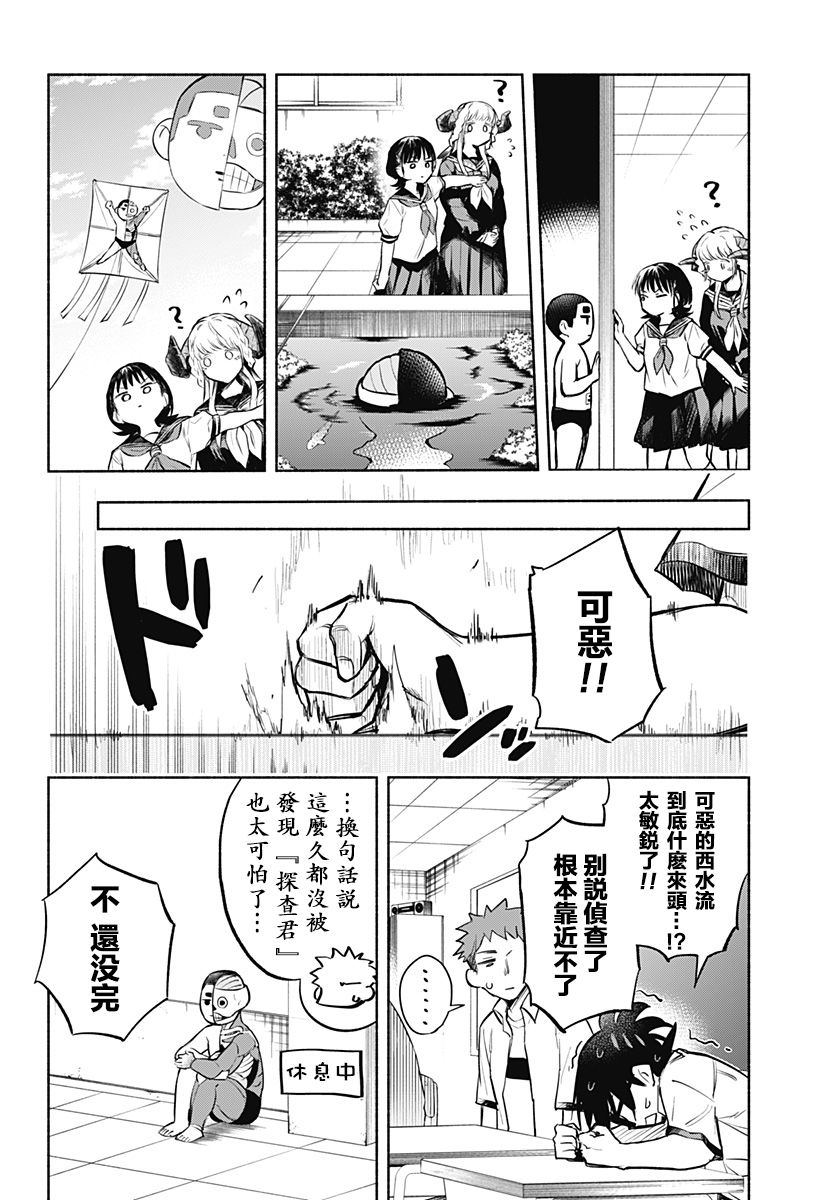 比我还要显眼的龙学生漫画,第2话2图