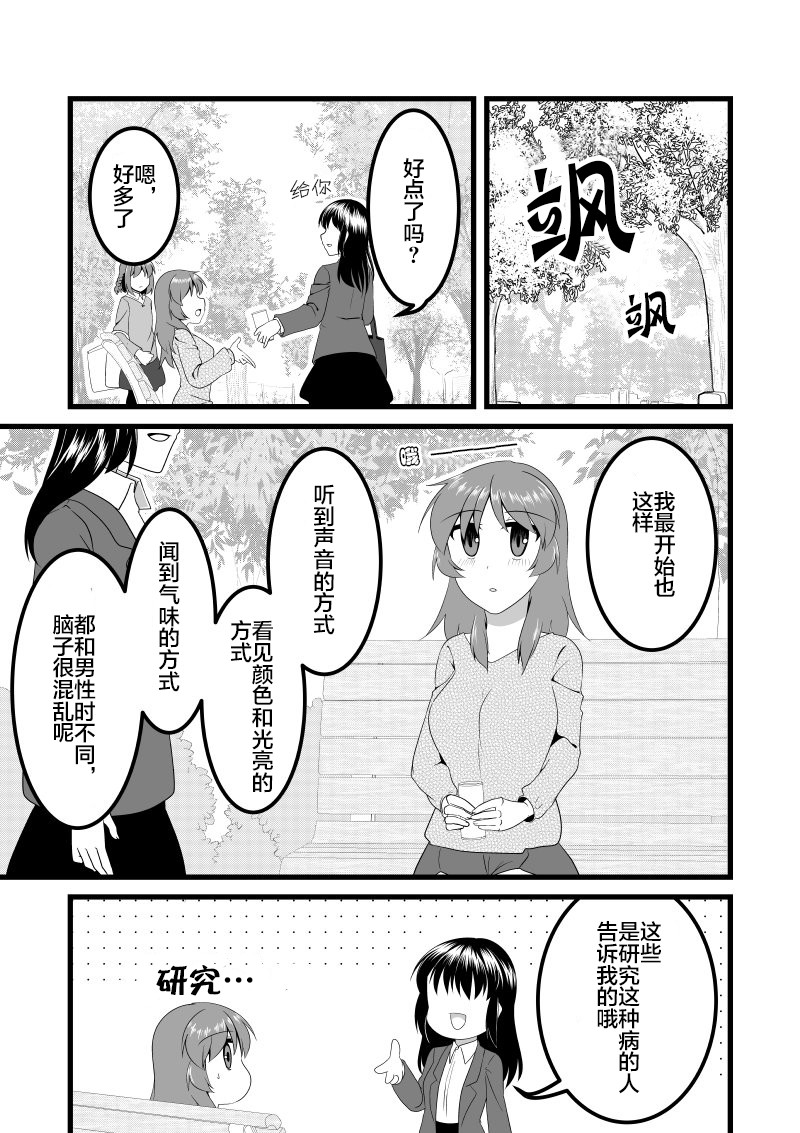 爱上伪娘的我变成了女生！？漫画,第8话1图